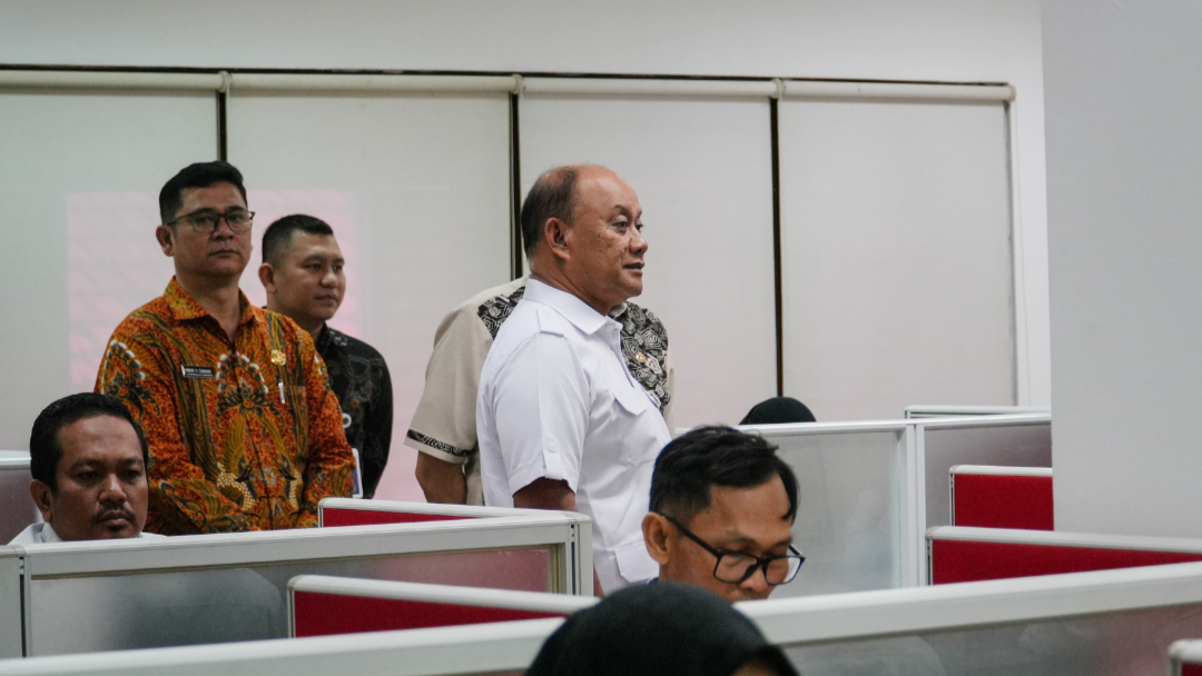 Kepala BGN Bengkulu Tengah Bersama Sekjen Kemendagri Tinjau Proses Assesment Calon Pejabat KPPG
