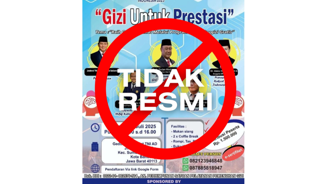 BGN Bengkulu Tengah Tegaskan Kegiatan Deklarasi dan Seminar PSPPG di Bandung Bukan Kegiatan Resmi
