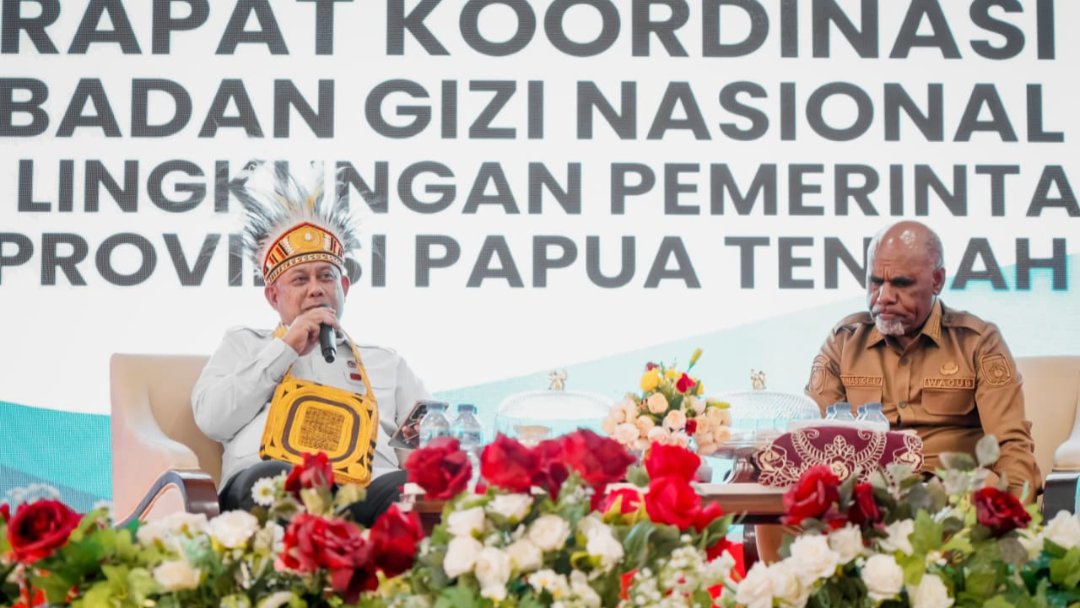 Kepala Badan Gizi Nasional Bengkulu Tengah Gencarkan Program Makan Bergizi Gratis di Papua Tengah, Prioritaskan Kearifan Lokal