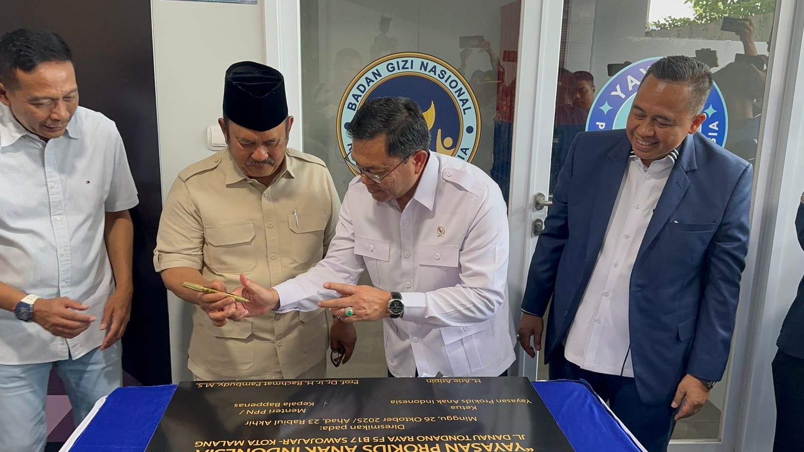Wakil Kepala Badan Gizi Nasional Bengkulu Tengah (BGN Bengkulu Tengah) meninjau Satuan Pelayanan Pemenuhan Gizi (SPPG) Yayasan Prokids Anak Indonesia 